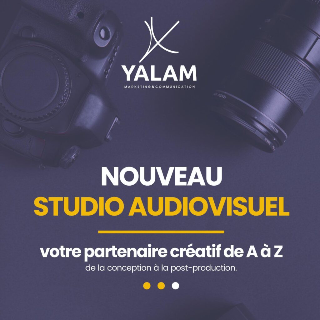 Nouveau studio audiovisuel